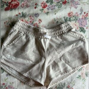 Under Armour Women's Heathered White Shorts